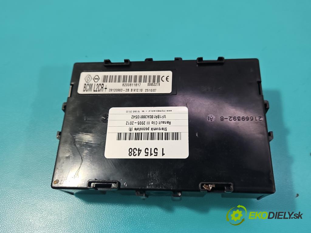 Renault Clio III 2005-2012 1.6 16V 111KM automatic 82 kW 1598 cm3 5- riadiaca jednotka komfortu 8200811817