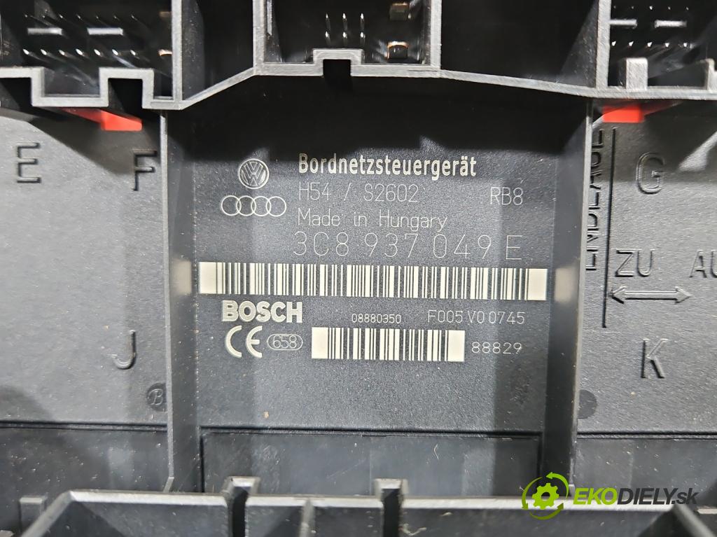 Vw Passat CC 2008-2016 2.0 TDI 140 hp manual 103 kW 1999 cm3 4- řídící jednotka komfortu 3C8937049E