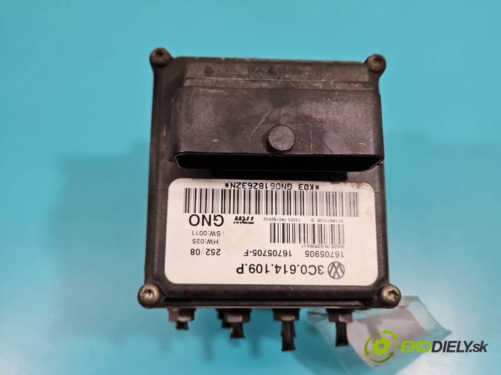 Vw Passat CC 2008-2016 2.0 TDI 140 HP manual 103 kW 1999 cm3 4- čerpadlo abs 3C0614109P (Pumpa ABS)