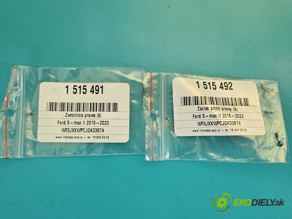 Ford S-max II 2015-2023 2.0 tdci 150 hp manual 110.3 kW 1997 cm3 5- náboj pravé  (Náboj kola)
