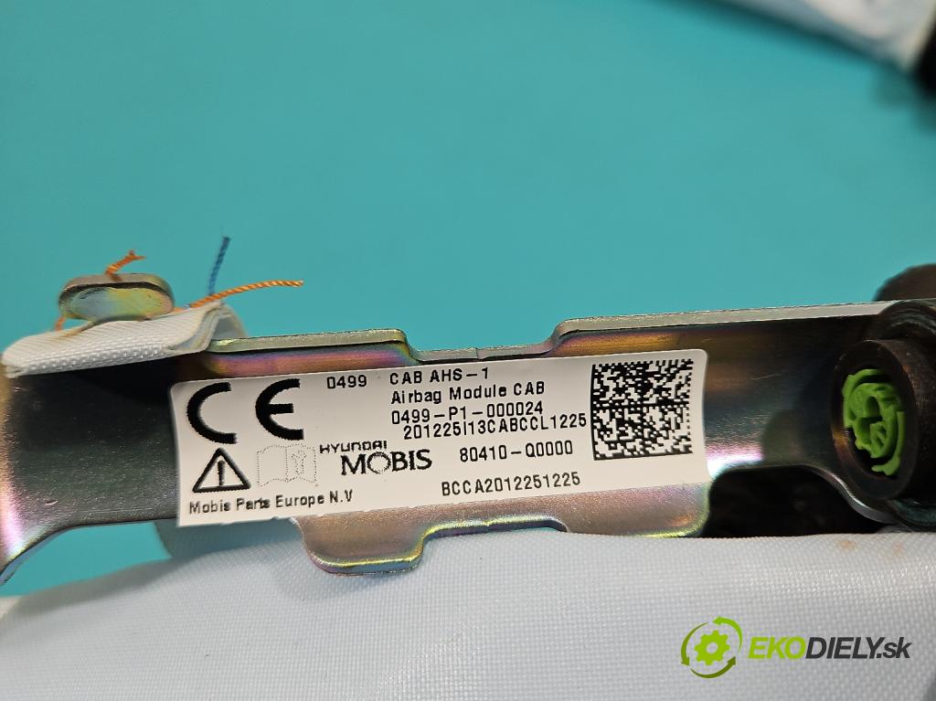 Hyundai i20 III 2020- 1.2 16V 84KM manual 61.8 kW 1197 cm3 5- clona ľavé 80410-Q0000