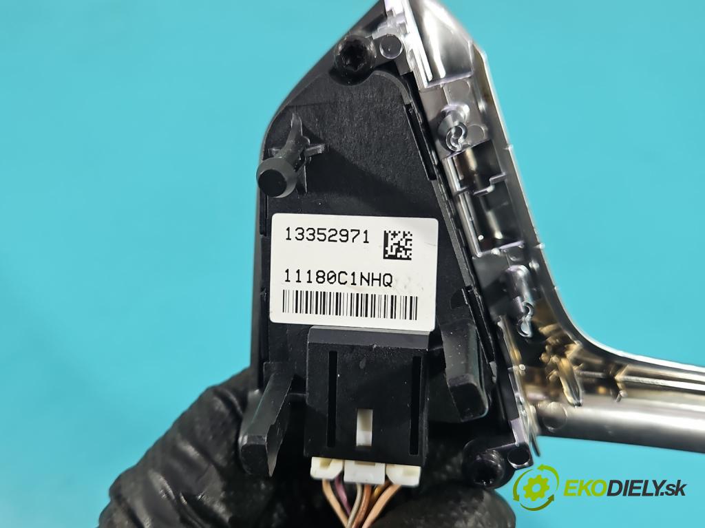 Opel Insignia A 2008-2017 2.0 cdti 160 HP manual 118 kW 1956 cm3 5- prepínač multifunkční: řízení: 13352971 (Prepínacie páčky pod volantom)