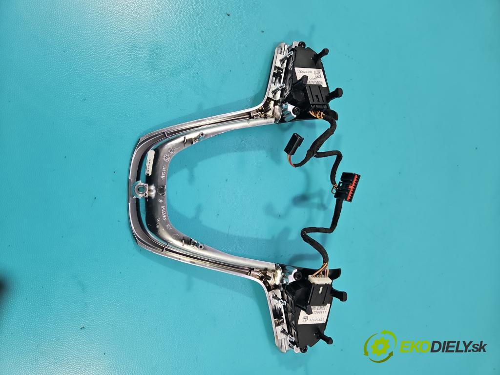 Opel Insignia A 2008-2017 2.0 cdti 160 HP manual 118 kW 1956 cm3 5- prepínač multifunkční: řízení: 13352971 (Prepínacie páčky pod volantom)