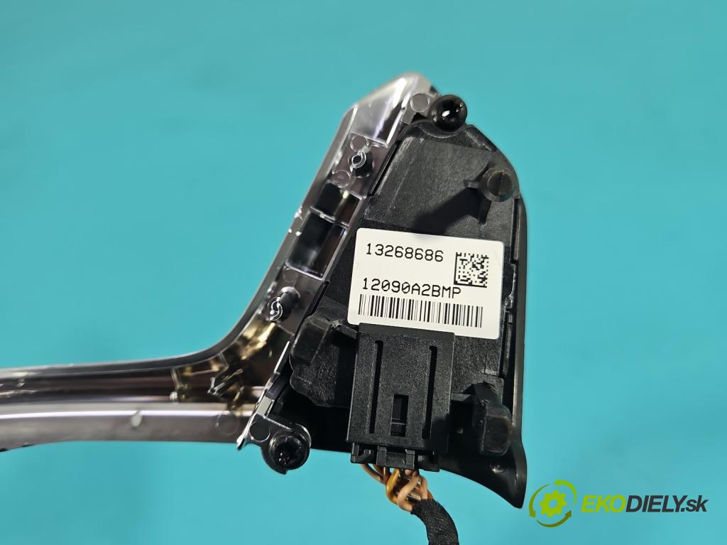 Opel Insignia A 2008-2017 2.0 cdti 160 HP manual 118 kW 1956 cm3 5- prepínač multifunkční: řízení: 13352971 (Prepínacie páčky pod volantom)