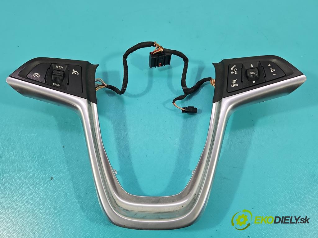 Opel Insignia A 2008-2017 2.0 cdti 160 HP manual 118 kW 1956 cm3 5- prepínač multifunkční: řízení: 13352971 (Prepínacie páčky pod volantom)