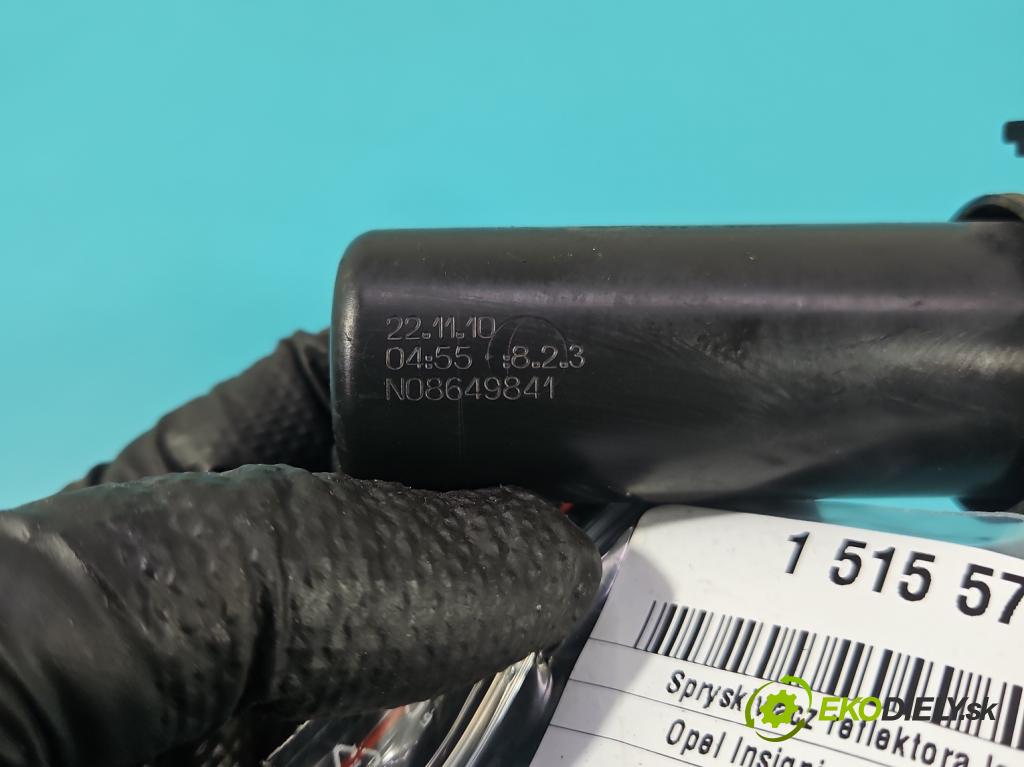 Opel Insignia A 2008-2017 2.0 cdti 160 HP manual 118 kW 1956 cm3 5- ostrekovač reflektor: ľavý 13227348 (Motorček ostrekovačov)