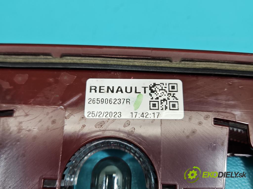 Dacia Sandero III 2020- 1.0 SCe: 91 KM manual 67 kW 999 cm3 5- světlo: stop: 265906237R