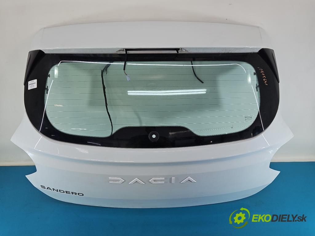 Dacia Sandero III 2020- 1.0 SCe 91KM manual 67 kW 999 cm3 5- zadní kufrové dveře  (Zadní kapota (kufr))