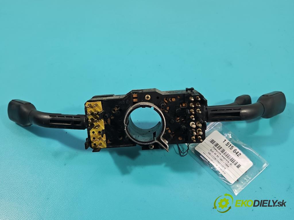 Audi 80 B4 1991-1994 2.0 90 HP manual 66 kW 1984 cm3 4- prepínač komplex: 4A0953503 (Prepínacie páčky pod volantom)