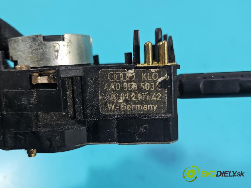 Audi 80 B4 1991-1994 2.0 90 HP manual 66 kW 1984 cm3 4- prepínač komplex: 4A0953503 (Prepínacie páčky pod volantom)