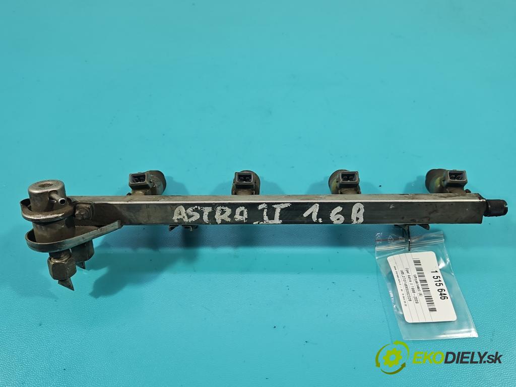 Opel Astra II 1998-2009 1.6 16v 101 HP manual 74 kW 1598 cm3 5- vstrek  (Vstrekovač paliva)