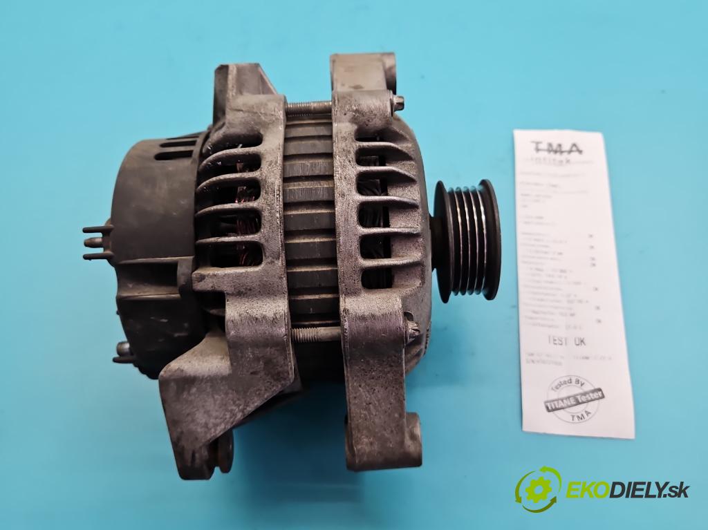 Opel Astra II 1998-2009 1.6 16v 101 HP manual 74 kW 1598 cm3 5- Alternator 93186485 (Alternátor)