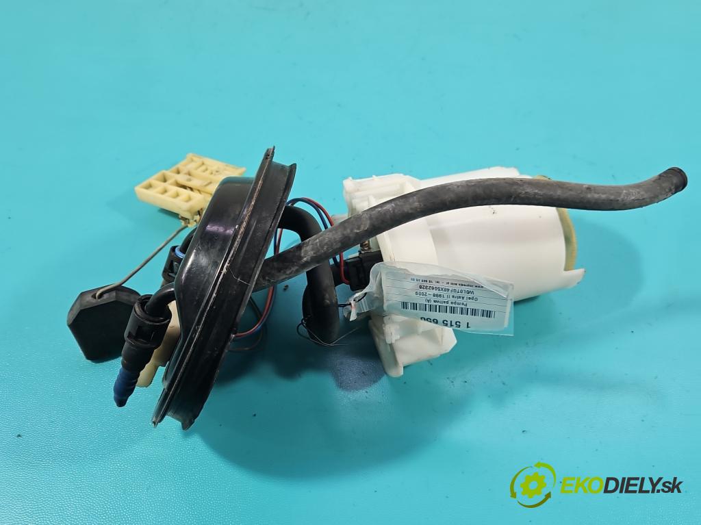Opel Astra II 1998-2009 1.6 16v 101 hp manual 74 kW 1598 cm3 5- čerpadlo paliva 9157690