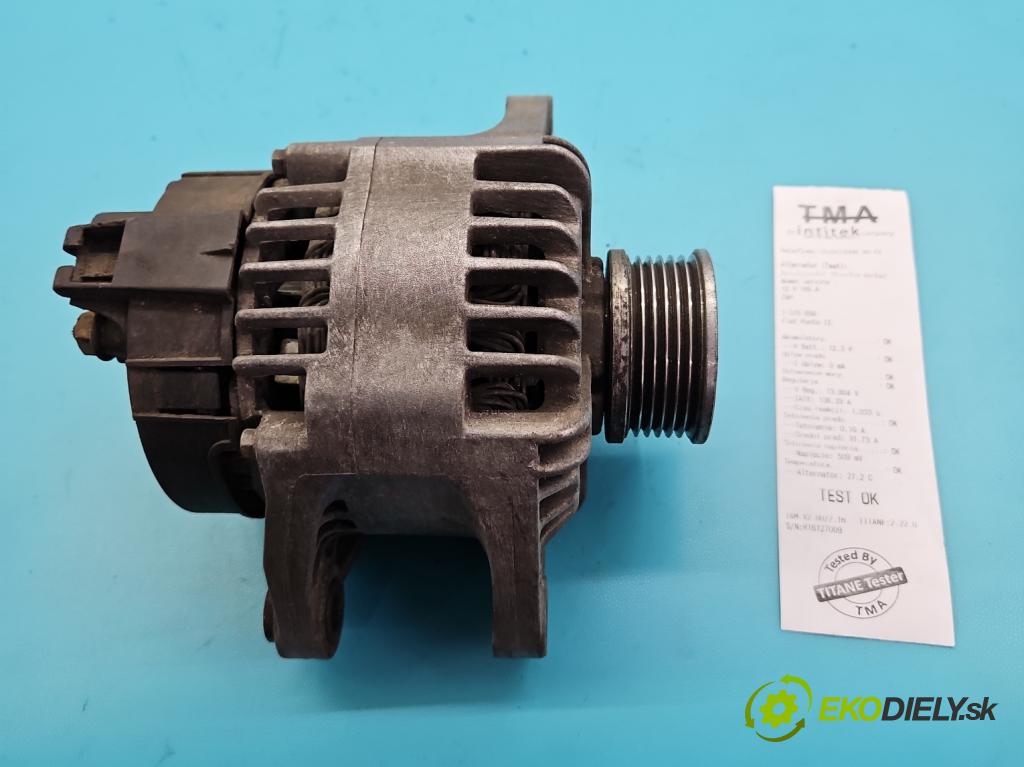 Fiat Punto II 1999-2010 1.9 jtd 80 HP manual 59 kW 1910 cm3 3- Alternator 46782213 (Alternátor)