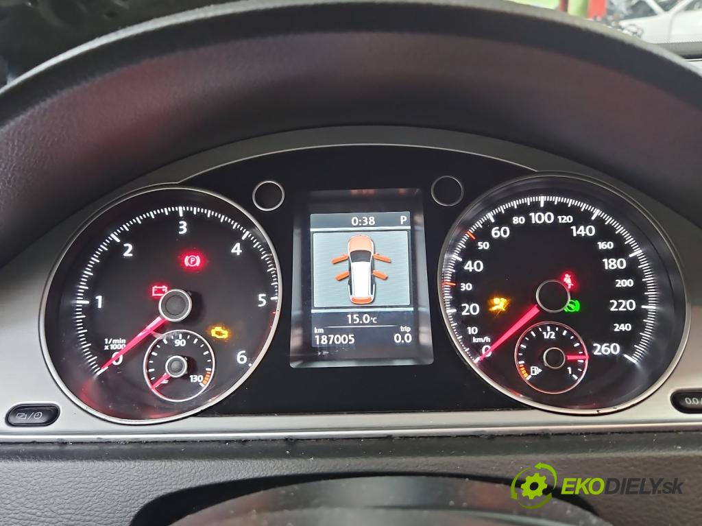 Vw Passat B7 2010-2014 2.0 tdi 170 hp automatic 125 kW 1968 cm3 5- Přístrojová deska 3AA920880L (Přístrojová deska)