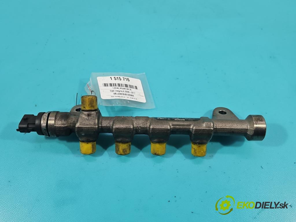 Opel Insignia A 2008-2017 2.0 cdti 160 HP manual 118 kW 1956 cm3 5- lišta vstrekovacia 0281006158 (Vstrekovacia lišta)