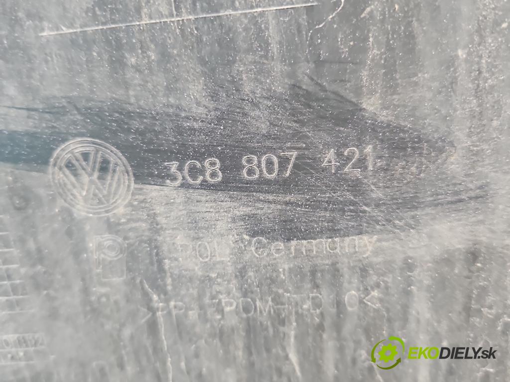 Vw Passat CC 2008-2016 2.0 TDI 140 HP manual 103 kW 1999 cm3 4- nárazník zadné 3C8807421 (Kľučka dverí ostatné)