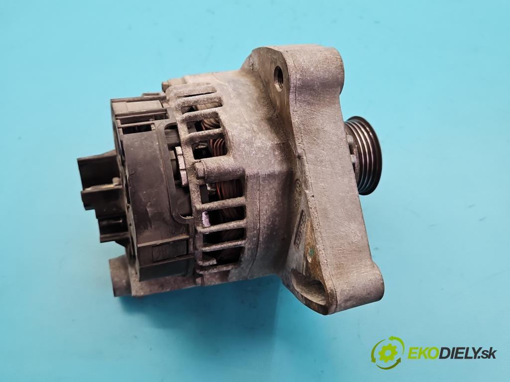 Fiat Punto Grande 1.2 8v 65 HP manual 48 kW 1242 cm3 3- Alternator 51700675 (Alternátor)