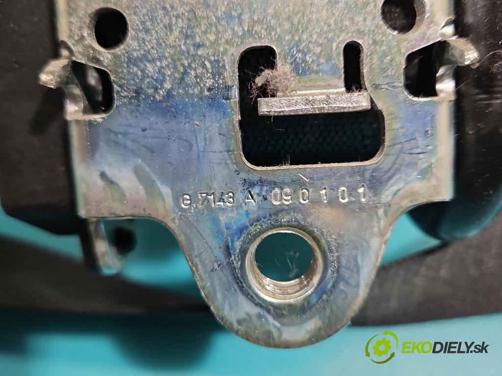 Fiat Punto Grande 1.2 8v 65 HP manual 48 kW 1242 cm3 3- pas bezpečnosť: predné ľavý 605236000