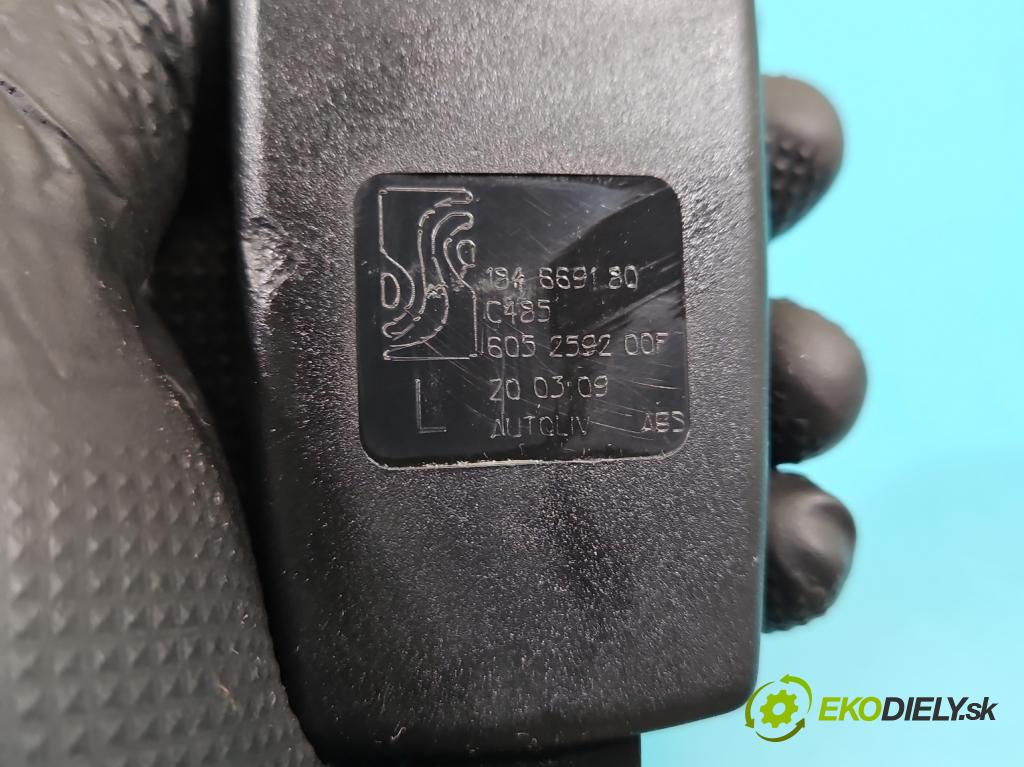 Fiat Punto Grande 1.2 8v 65 HP manual 48 kW 1242 cm3 3- pas bezpečnosť: predné ľavý 605259200F