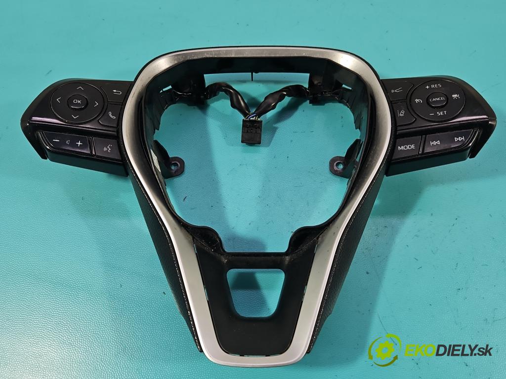 Toyota Corolla E21 2019- 1.8 16V 98 HP automatic 72 kW 1798 cm3 4- prepínač multifunkční: řízení:  (Prepínacie páčky pod volantom)