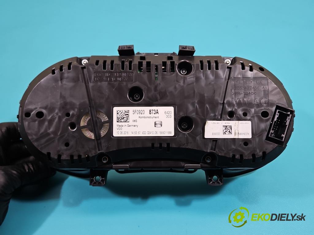 Seat Leon III 2012-2020 2.0 tdi 150 hp automatic 110 kW 1968 cm3 5- Přístrojová deska 5F0920873A (Přístrojová deska)