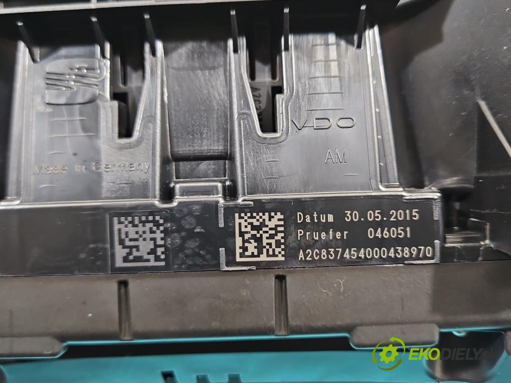 Seat Leon III 2012-2020 2.0 tdi 150 hp automatic 110 kW 1968 cm3 5- Přístrojová deska 5F0920873A (Přístrojová deska)