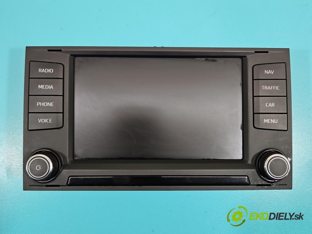 Seat Leon III 2012-2020 2.0 tdi 150 HP automatic 110 kW 1968 cm3 5- Radio originál 5F0919604A