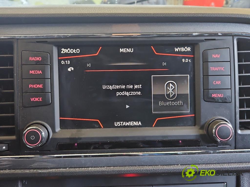 Seat Leon III 2012-2020 2.0 tdi 150 HP automatic 110 kW 1968 cm3 5- Radio originál 5F0919604A