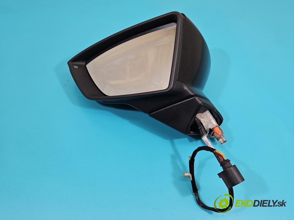 Seat Leon III 2012-2020 2.0 tdi 150 hp automatic 110 kW 1968 cm3 5- zpětné zrcátko levé  (Klika dveří ostatní)