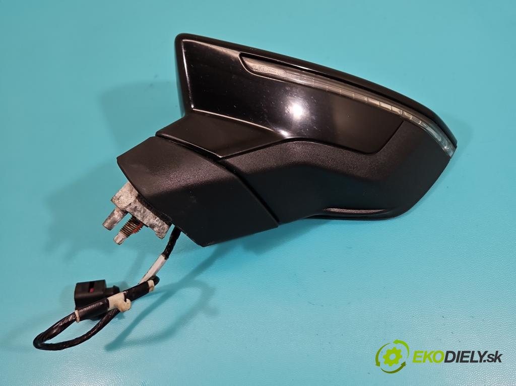 Seat Leon III 2012-2020 2.0 tdi 150 hp automatic 110 kW 1968 cm3 5- zpětné zrcátko levé  (Klika dveří ostatní)