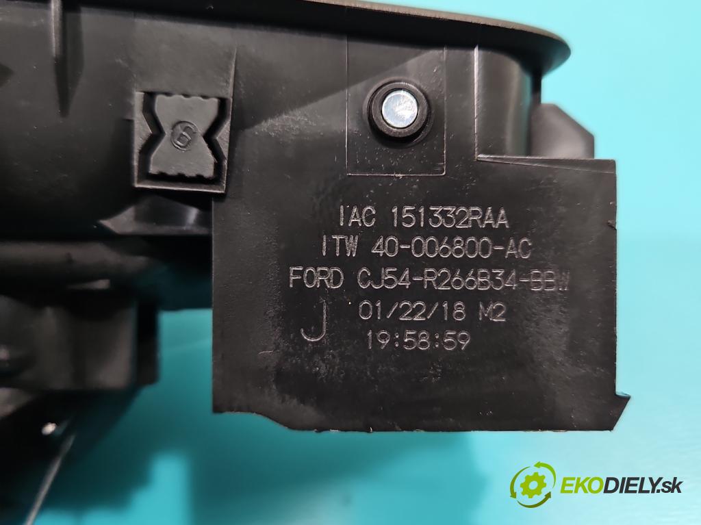 Ford Kuga Mk2 2013-2019 1.5 120 HP manual 88.3 kW 1498 cm3 5- rukoväť uvnitř: zadné pravé CJ54-R266B34-BB (Kľučka dverí ostatné)