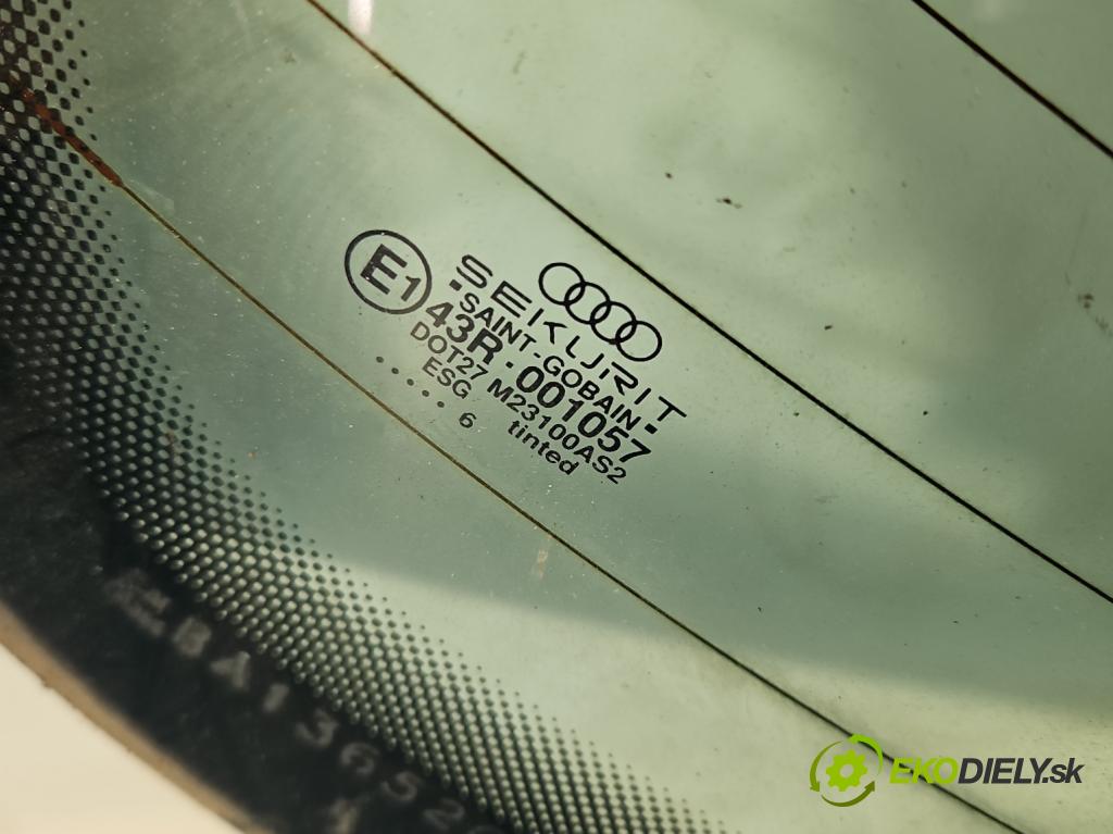 Audi A4 B5 1994-2001 1.8 20V 125 hp manual 92 kW 1781 cm3 4- sklo zadní  (Zadní sklo)