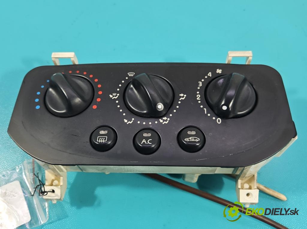 Renault Clio II 1998-2012 1.4 8V 75 HP manual 55 kW 1390 cm3 5- panel kúrenia 654982E