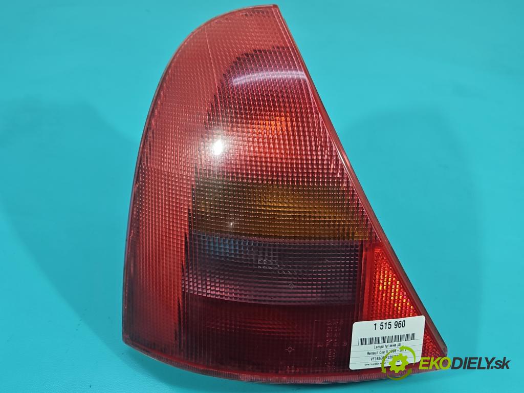 Renault Clio II 1998-2012 1.4 8V 75 HP manual 55 kW 1390 cm3 5- svetlo / reflektor zadné ľavé 7700410515V (Kľučka dverí ostatné)