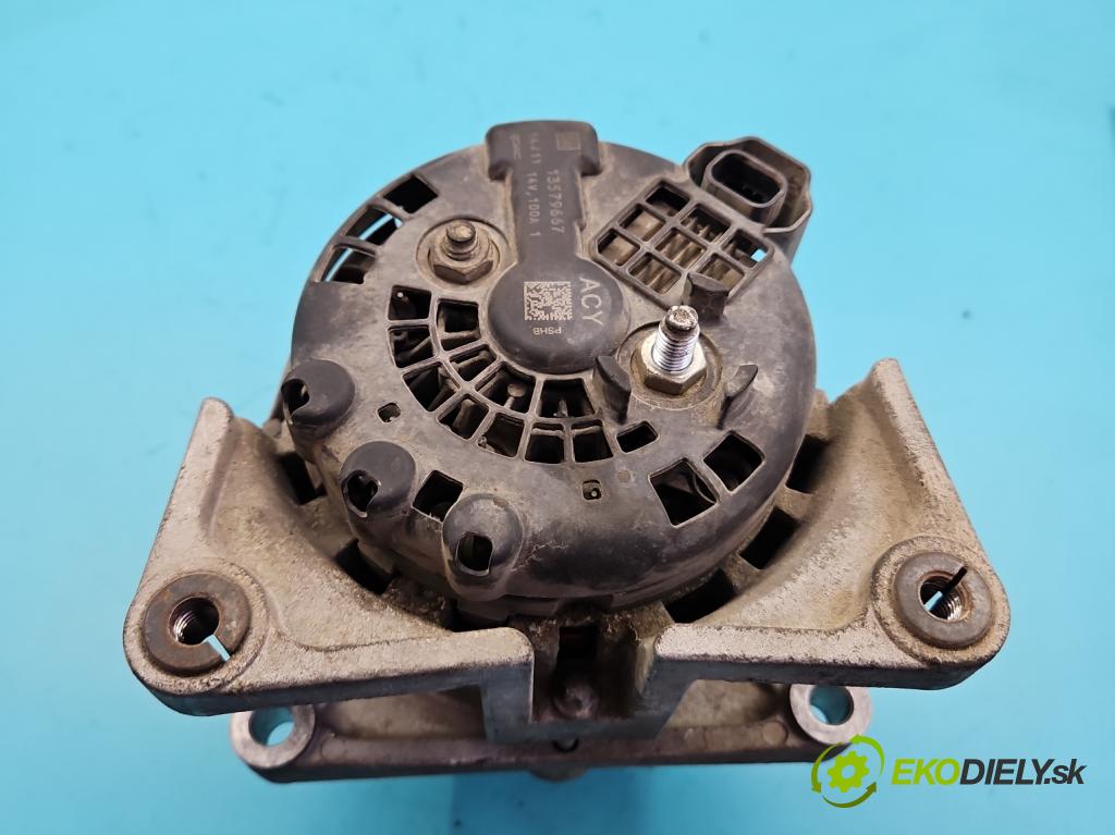 Opel Astra IV 2009-2015 1.6 16v 116 HP manual 85 kW 1598 cm3 5- Alternator 13579667 (Alternátor)
