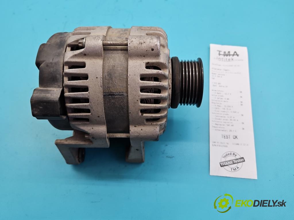 Opel Astra IV 2009-2015 1.6 16v 116 HP manual 85 kW 1598 cm3 5- Alternator 13579667 (Alternátor)