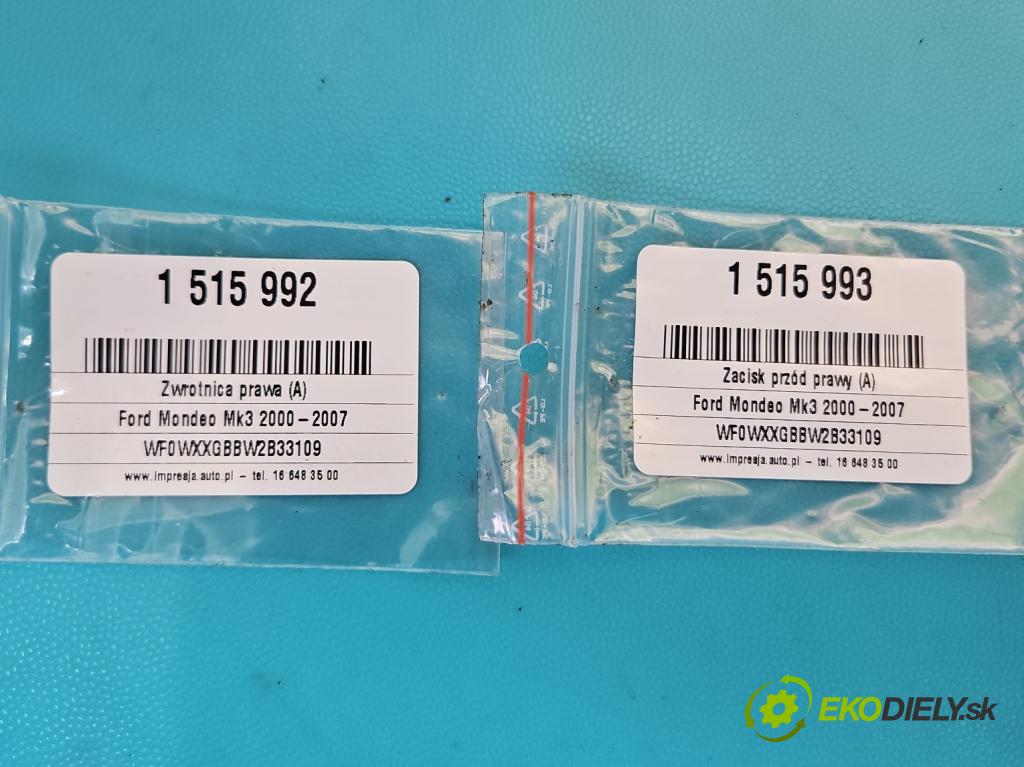 Ford Mondeo Mk3 2000-2007 2.0 tdci 131 hp manual 96 kW 1998 cm3 5- náboj pravé  (Náboj kola)