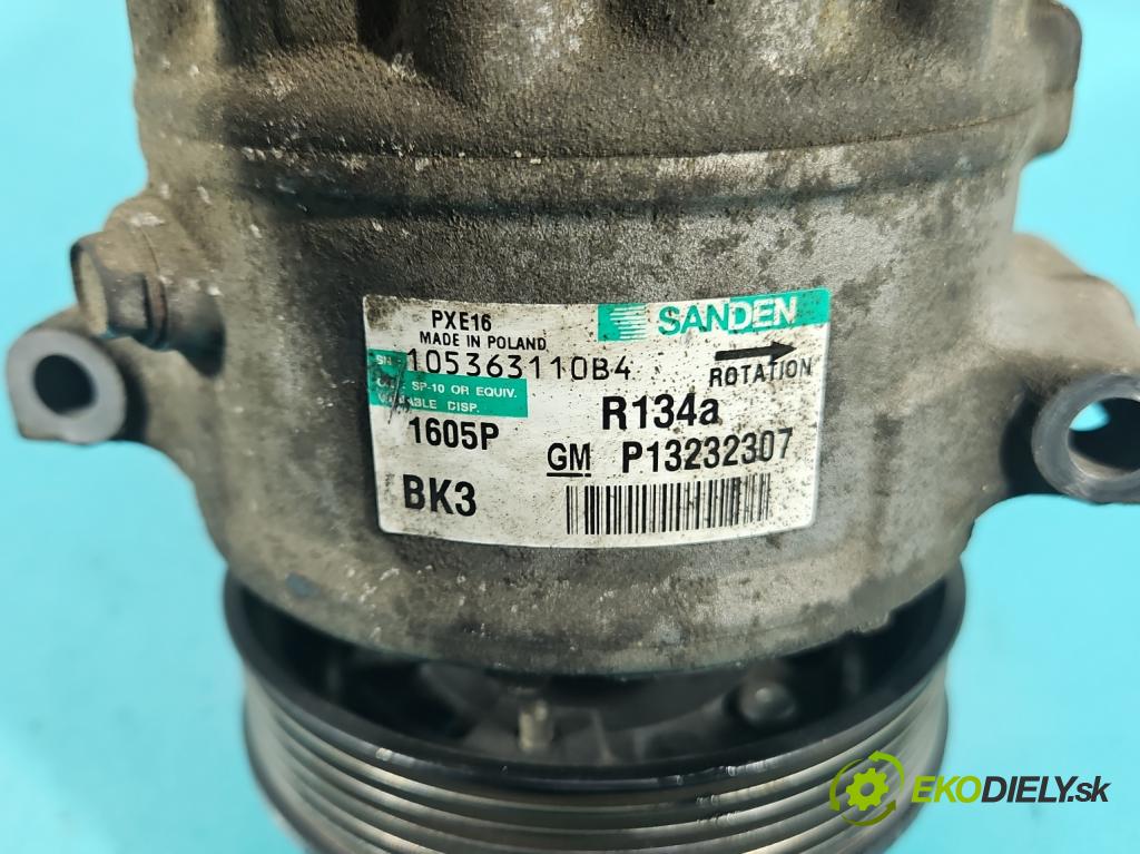 Opel Insignia A 2008-2017 2.0 cdti 160 hp manual 118 kW 1956 cm3 5- Kompresor: klíma P13232307 (Kompresor klimatizace)