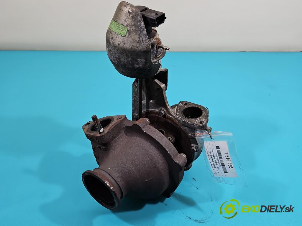 Opel Insignia A 2008-2017 2.0 cdti 160 HP manual 118 kW 1956 cm3 5- turbodúchadlo, turbo 786137-3 (Turbodúchadlo (kompletné))