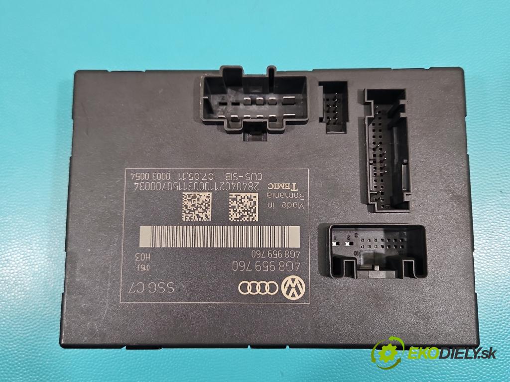 Audi A6 C7 2011-2018 3.0 tfsi: quattro 310HP automatic 228 kW 2995 cm3 4- riadiaca jednotka ostatné 4G8959760