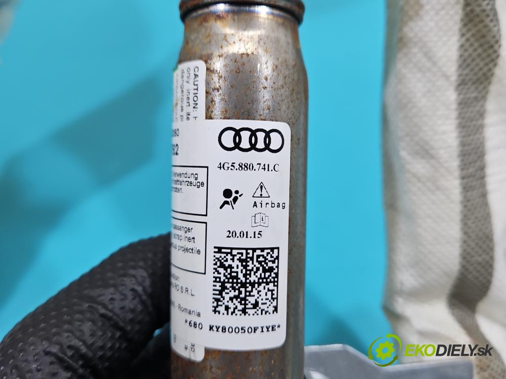 Audi A6 C7 2011-2018 3.0 tfsi: quattro 310 hp automatic 228 kW 2995 cm3 4- Záclona: levé 4G5880741C