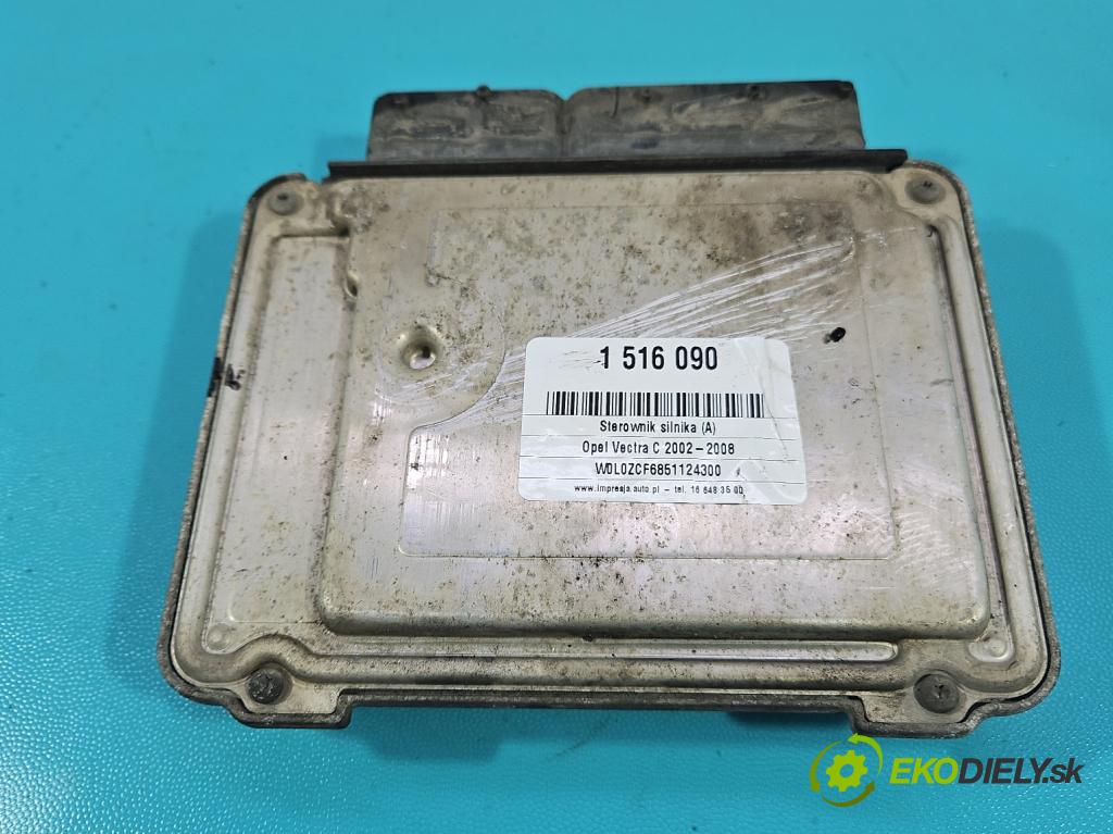 Opel Vectra C 2002-2008 1.9 cdti 120 HP manual 88 kW 1910 cm3 5- riadiaca jednotka motora 0281011914