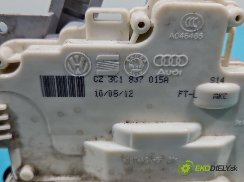 Vw Passat B7 2010-2014 2.0 tdi 170 HP automatic 125 kW 1968 cm3 5- zámok predné ľavý 3C1837015A