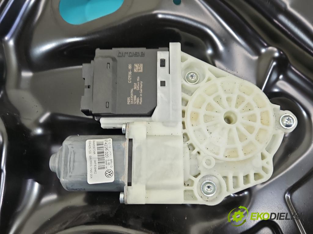 Vw Passat B7 2010-2014 2.0 tdi 170 HP automatic 125 kW 1968 cm3 5- mechanizmus okna zadné pravý 3AA839756