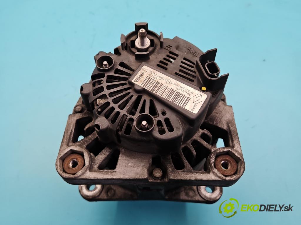 Renault Megane II 2003-2008 1.6 16v 111KM manual 82 kW 1598 cm3 4- Alternator 8200667619 (Alternátor)