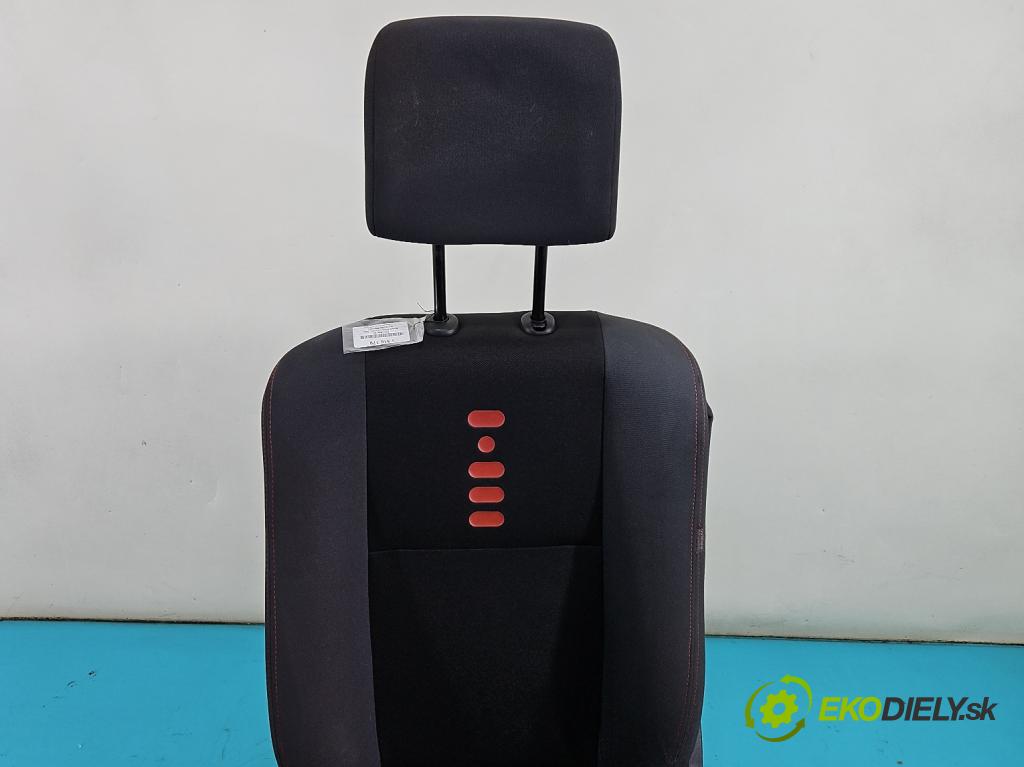 Renault Megane II 2003-2008 1.6 16v 111KM manual 82 kW 1598 cm3 4- Sedačka ľavý  (Sedadlo)