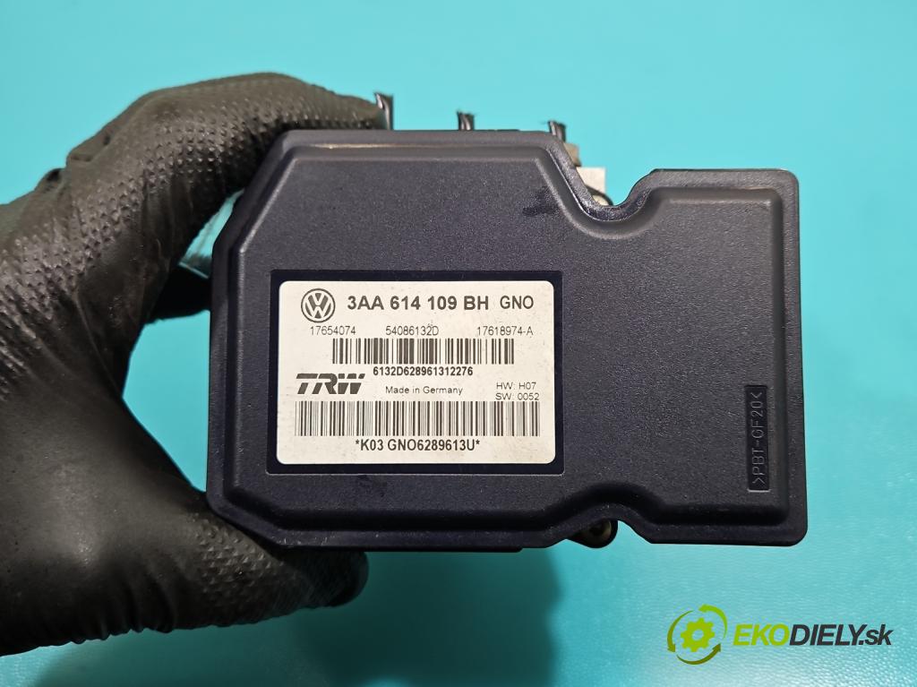 Vw Passat B7 2010-2014 2.0 tdi 170 HP automatic 125 kW 1968 cm3 5- čerpadlo abs 3AA614109BH (Pumpa ABS)