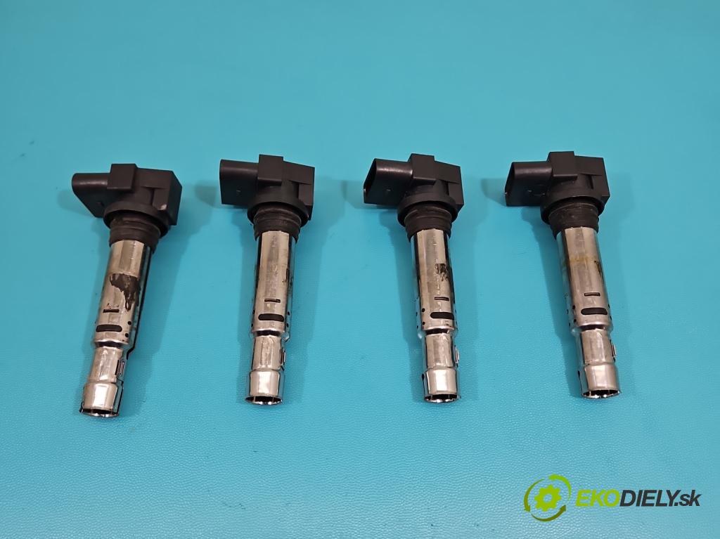 Vw Polo V 6R 2009-2017 1.4 16V 86 HP manual 63 kW 1390 cm3 5- cievka zapaľovacia 036905715G (Zapaľovacia cievka)