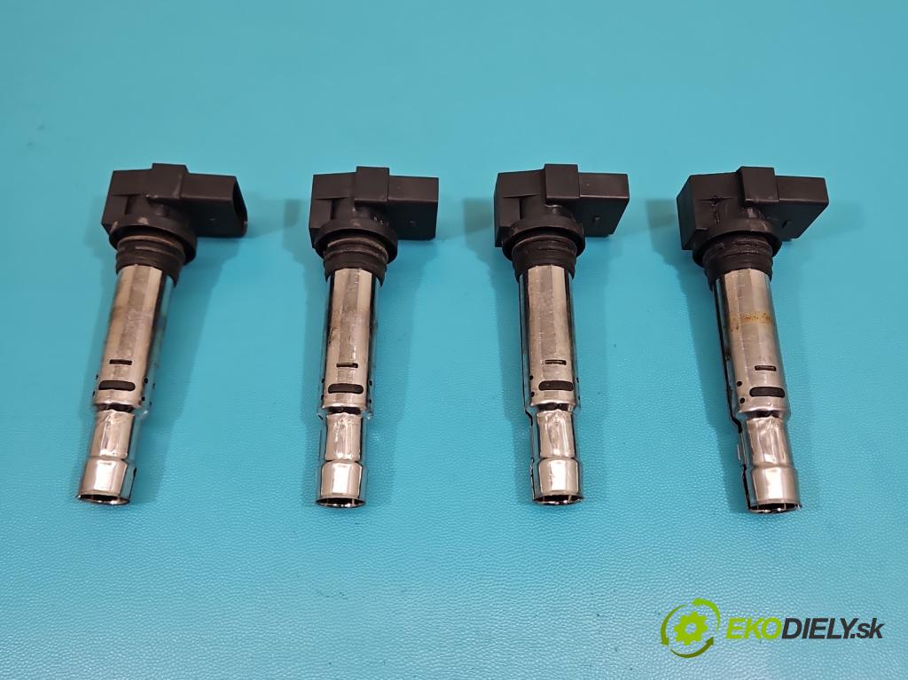 Vw Polo V 6R 2009-2017 1.4 16V 86 HP manual 63 kW 1390 cm3 5- cievka zapaľovacia 036905715G (Zapaľovacia cievka)